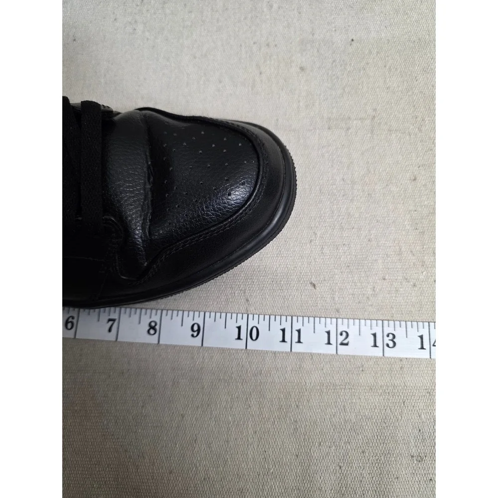 Nike Air Jordan 1‎ Mid Triple Black Mens Size 9.5 Sneakers 554724-030 2014